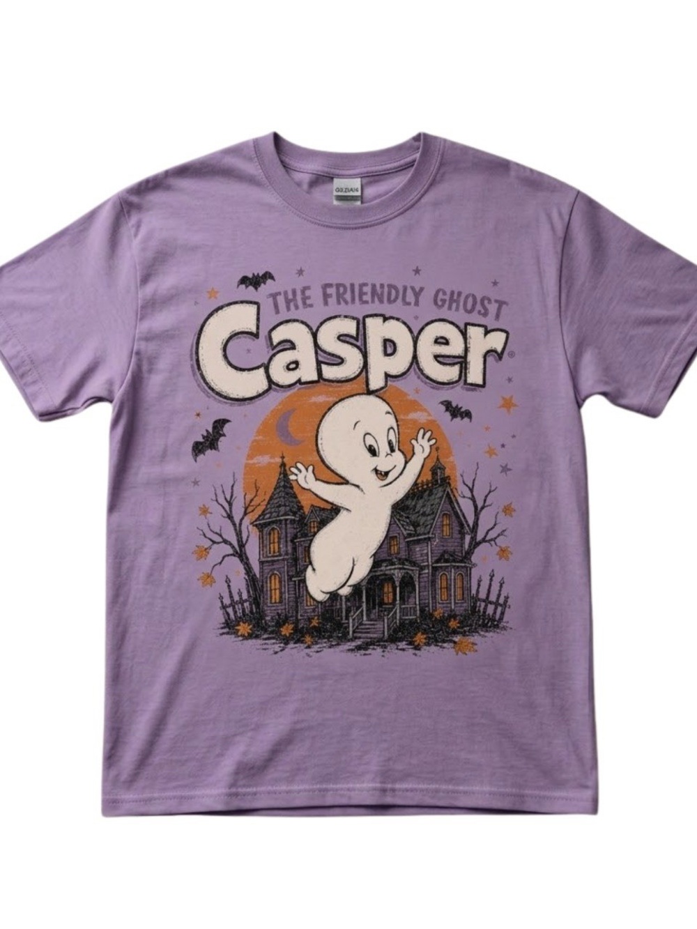 Gildan Purple Casp Halloween T-Shirt
